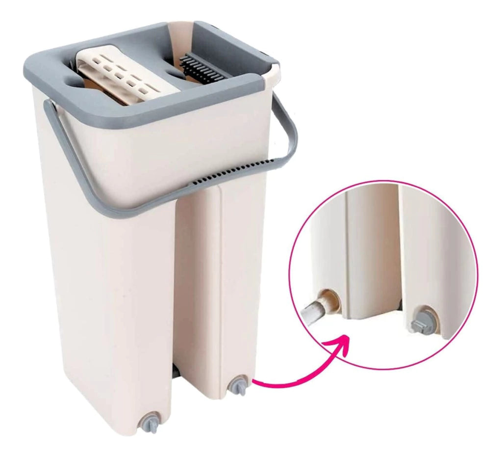 Fregona Con Cubo Multifuncional - Magic Clean™